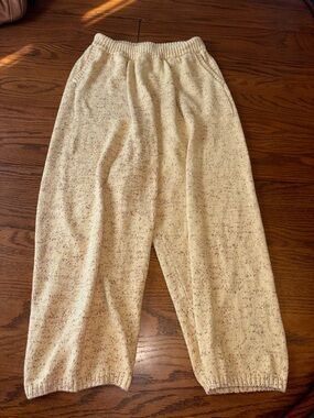 Free people beach womens S knit pants boho pockets